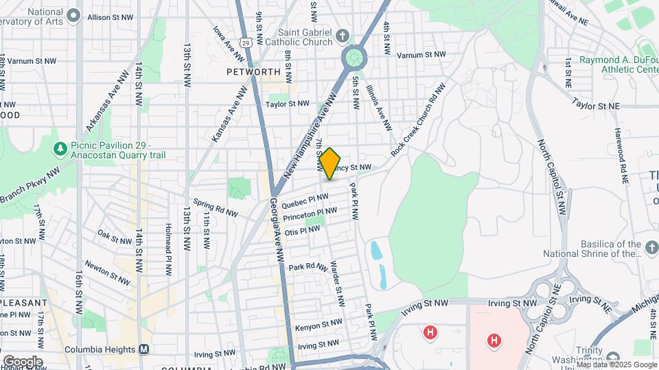 634 Rock Creek Church Rd NW Map and Location Details