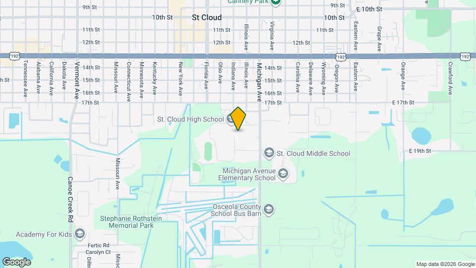 712 Michigan Ct Map and Location Details