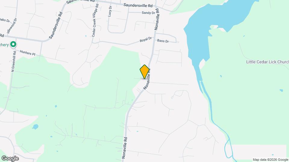 1717 Nonaville Rd Map and Location Details