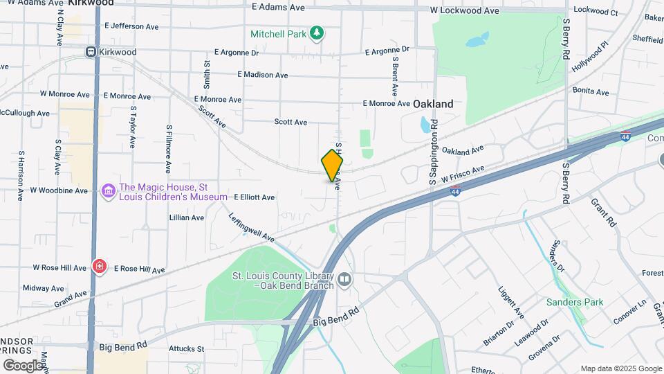 483 S Holmes Ave Map and Location Details