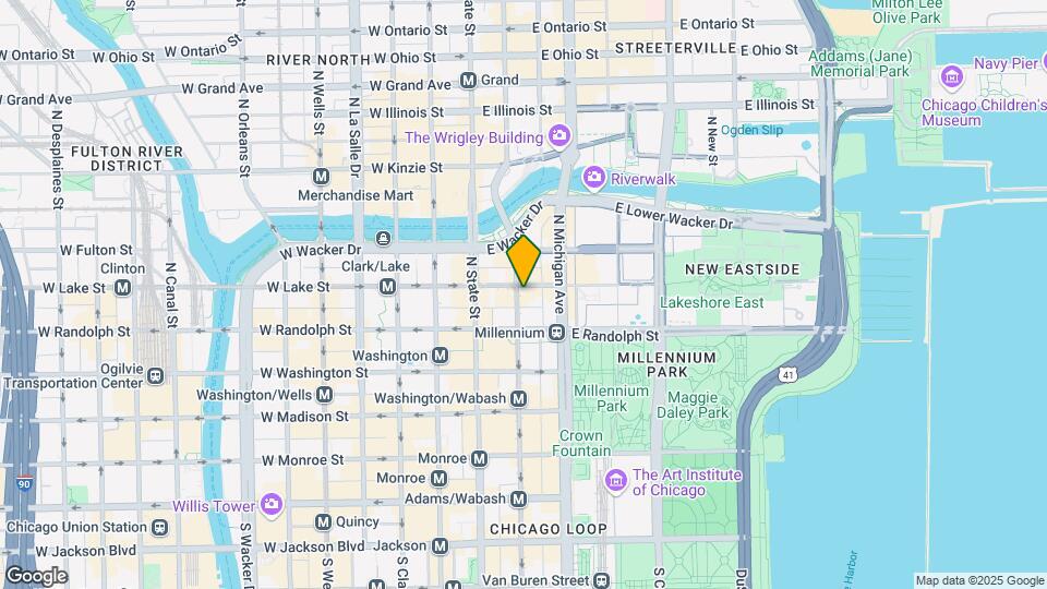 51 E Lake St Map and Location Details
