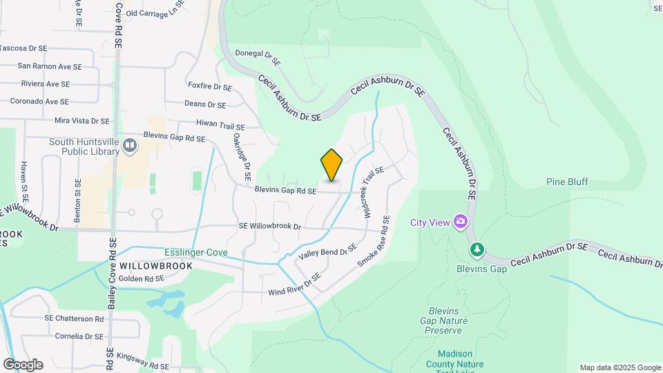 1409 Blevins Gap Rd SE Map and Location Details