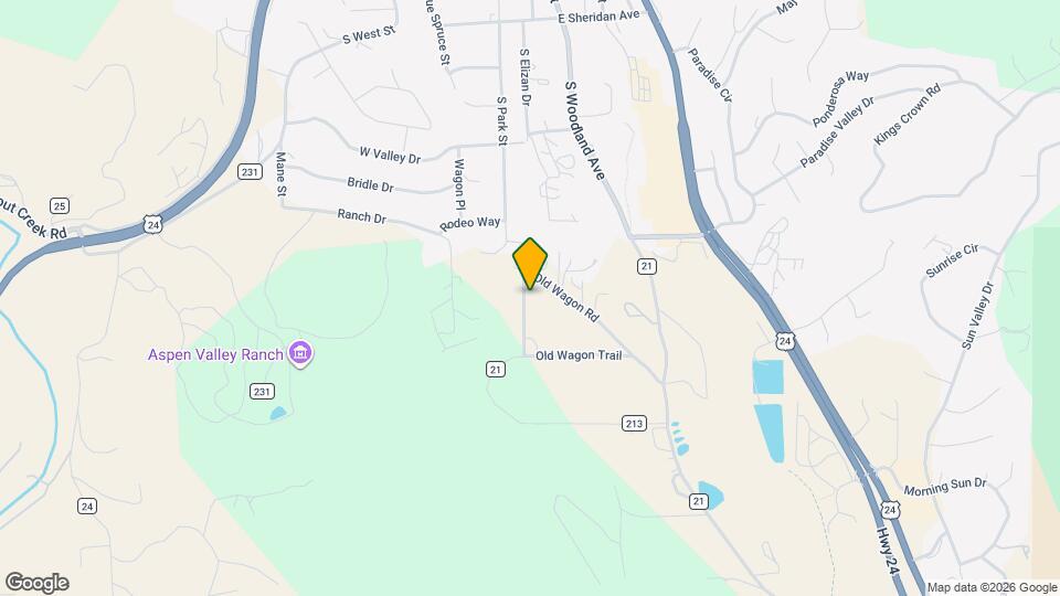 1409 Old Wagon Rd Mapa y Detalles de la Ubicación