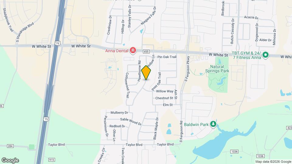 1125 Gardendale Holw Ln Map and Location Details