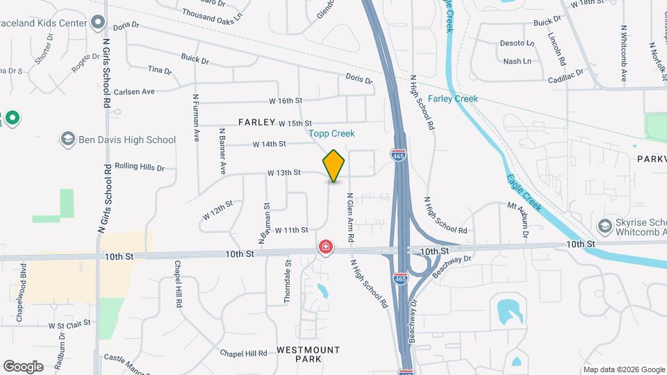 1269 Farley Dr, Unit 1269 Mapa y Detalles de la Ubicación