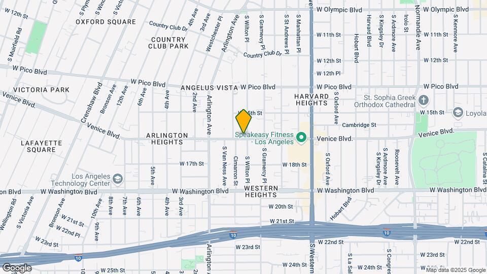 2485 Venice Blvd Mapa y Detalles de la Ubicación