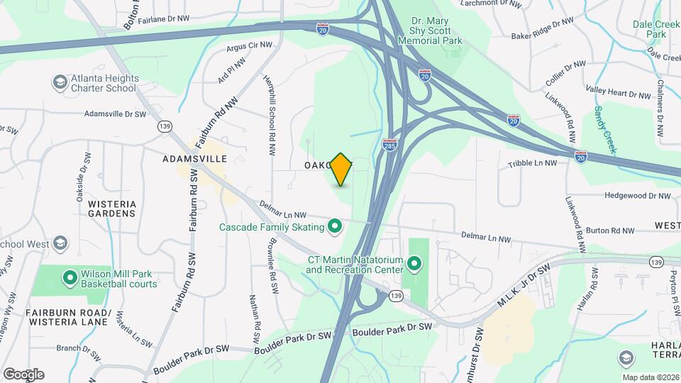 206 Harwell Rd NW Map and Location Details