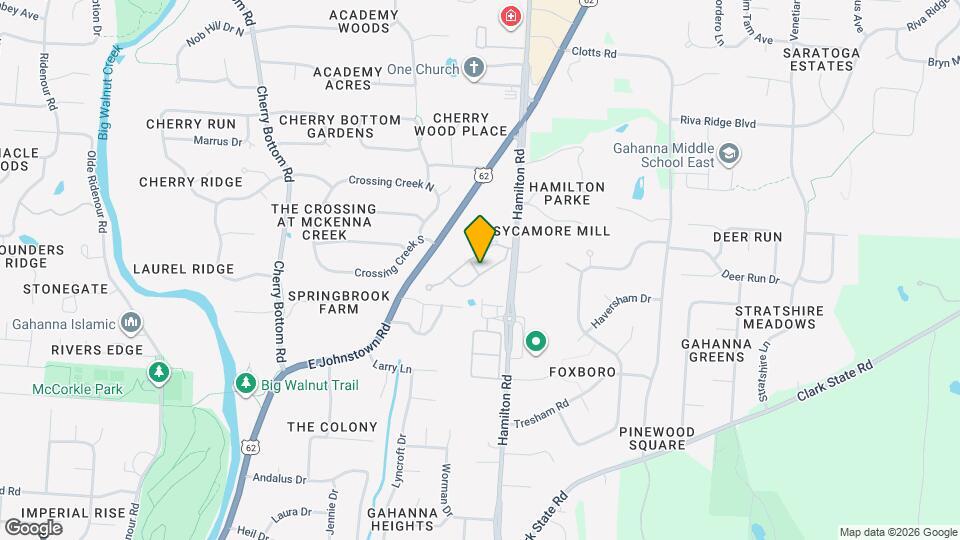 360 Sycamore Ridge Way Map and Location Details