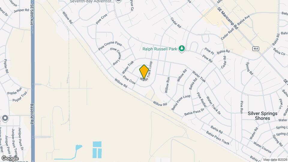 43 Water Track Loop Map and Location Details