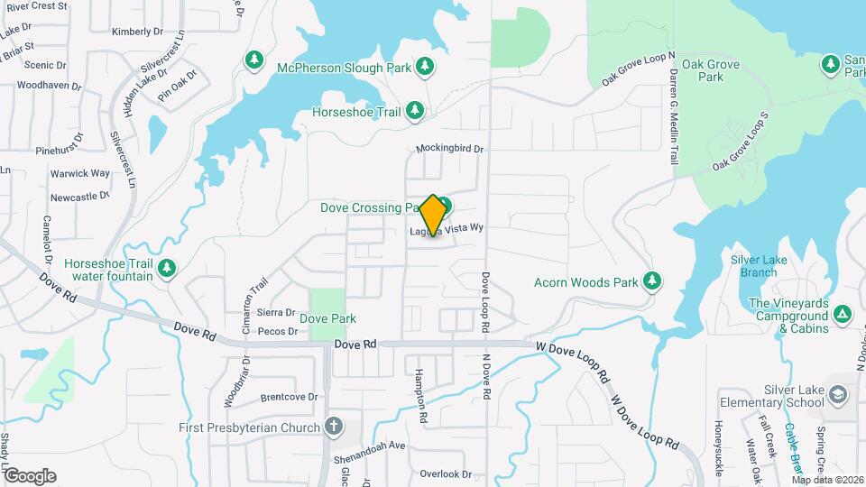 1510 Briarcrest Dr Map and Location Details