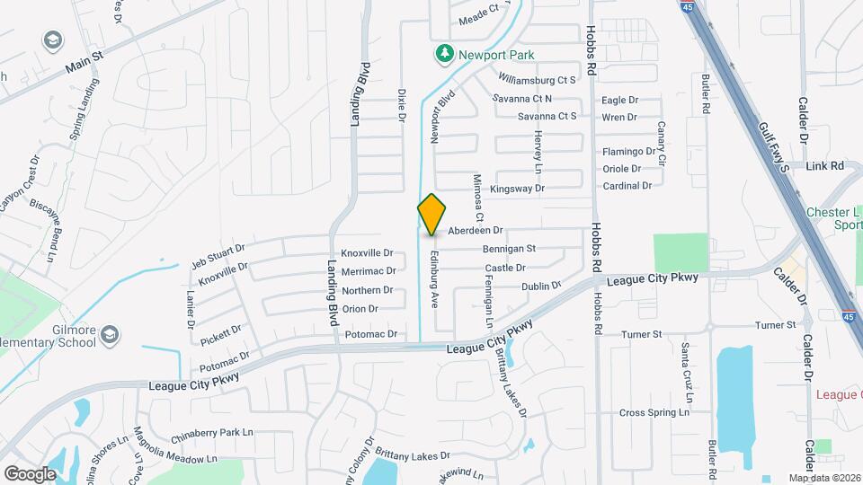 1803 Edinburg Ave Map and Location Details