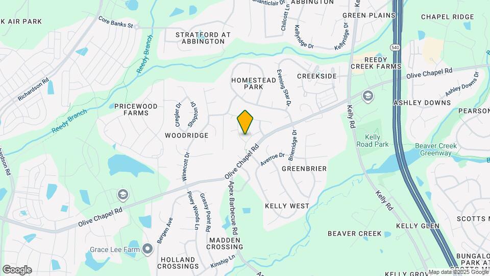 2520 Snowdrop Ct Map and Location Details
