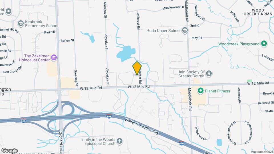27991 Rollcrest Rd Map and Location Details