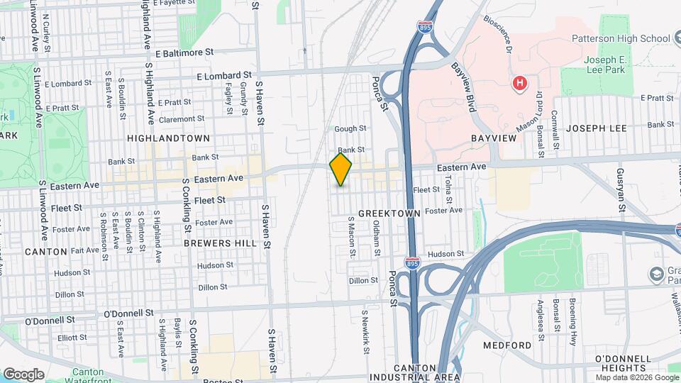 527 S Lehigh St Map and Location Details