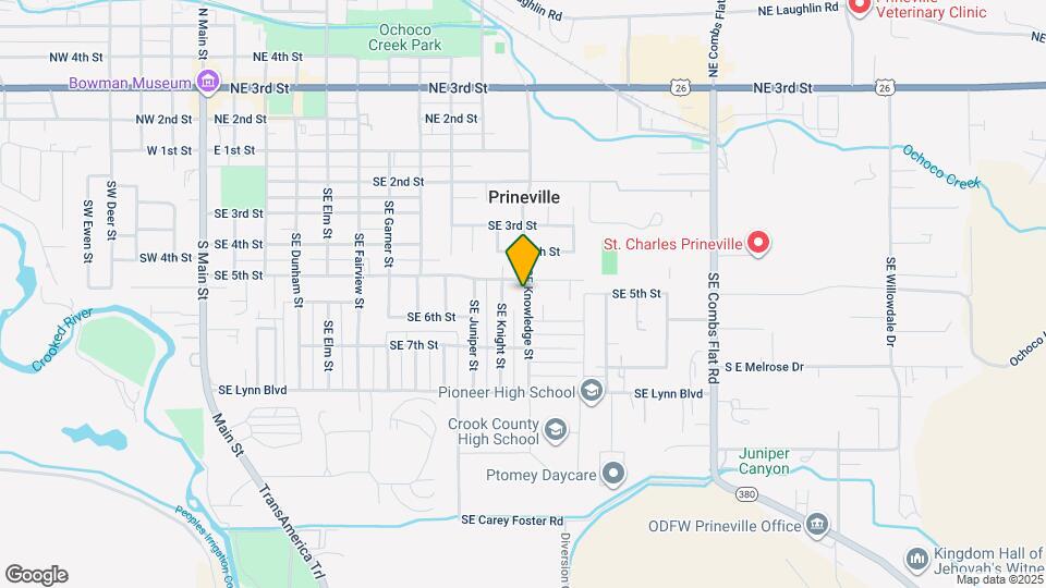 579 SE Knowledge St Map and Location Details