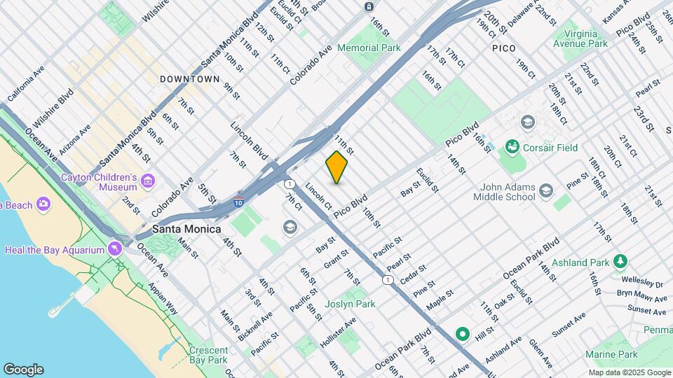 1843 9th St Map and Location Details