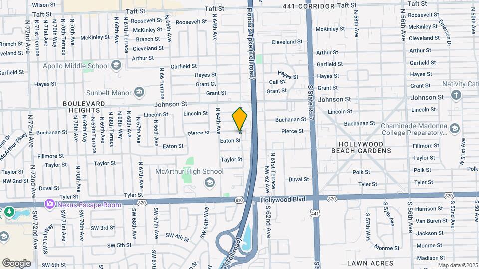 6300 Pierce St Map and Location Details