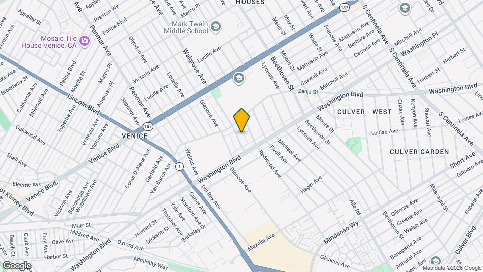 3932 Walgrove Ave, Unit 3932 Walgrove Ave Unit A Mapa y Detalles de la Ubicación