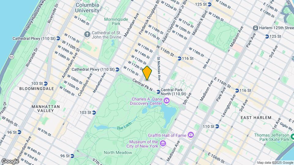 148 W 111th St Map and Location Details