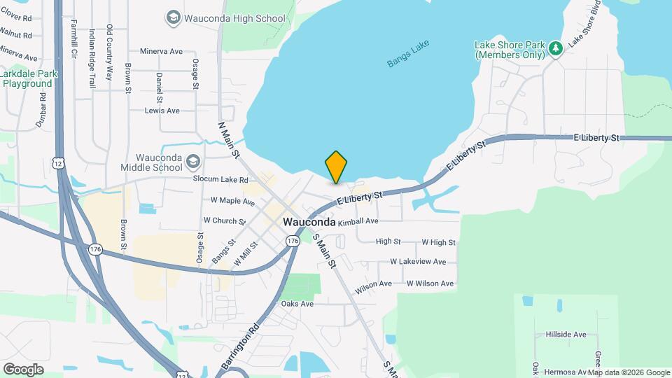 159 E Mill St Map and Location Details