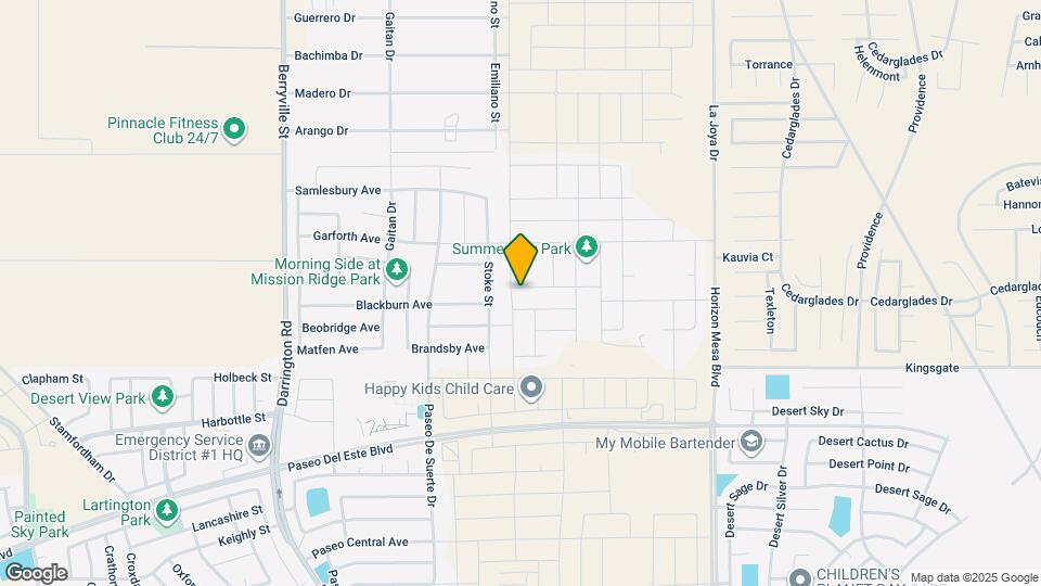13804 Vicki Brewer Ave Map and Location Details