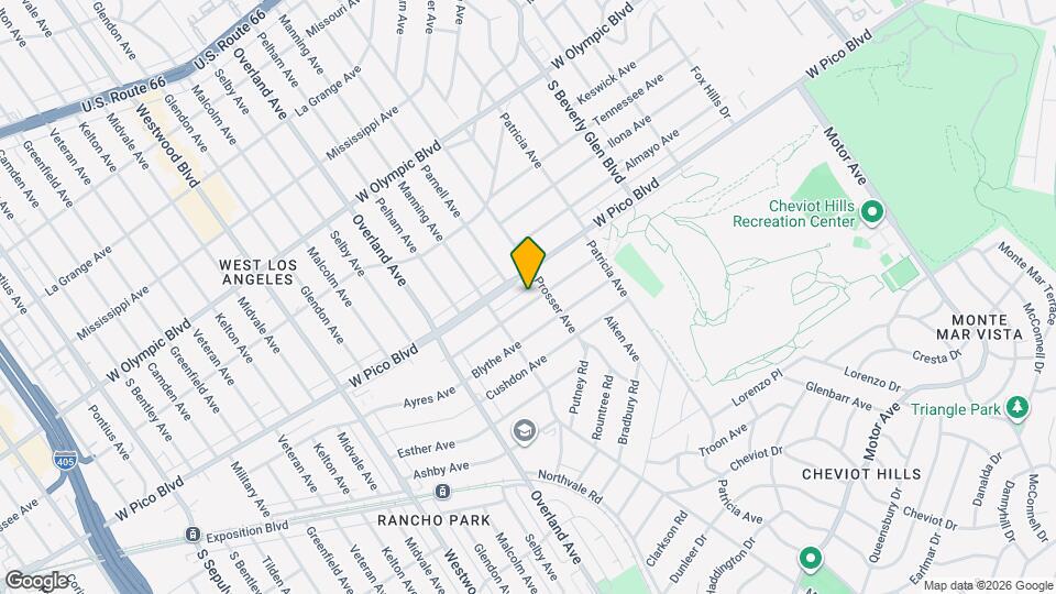 10567 Ayres Ave Mapa y Detalles de la Ubicación