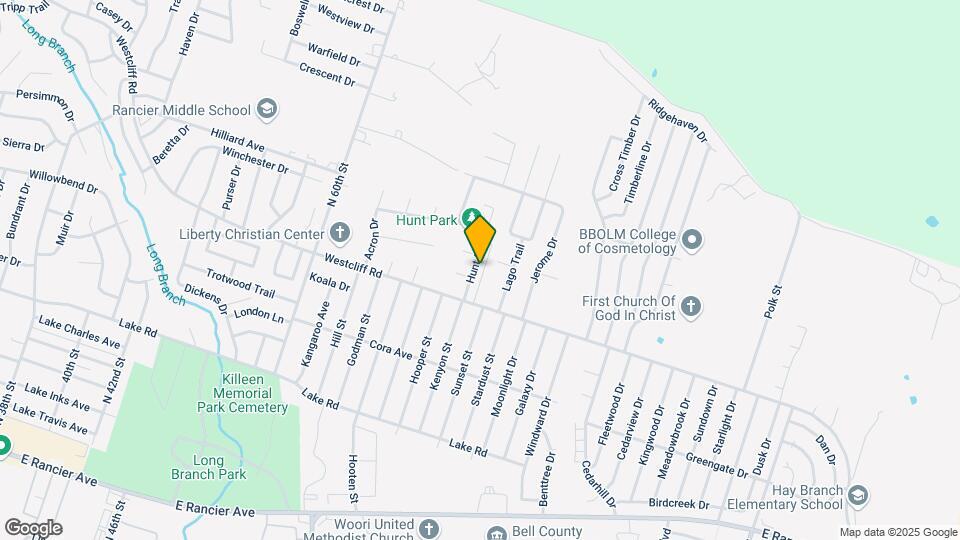 2202 Hunt Dr Map and Location Details