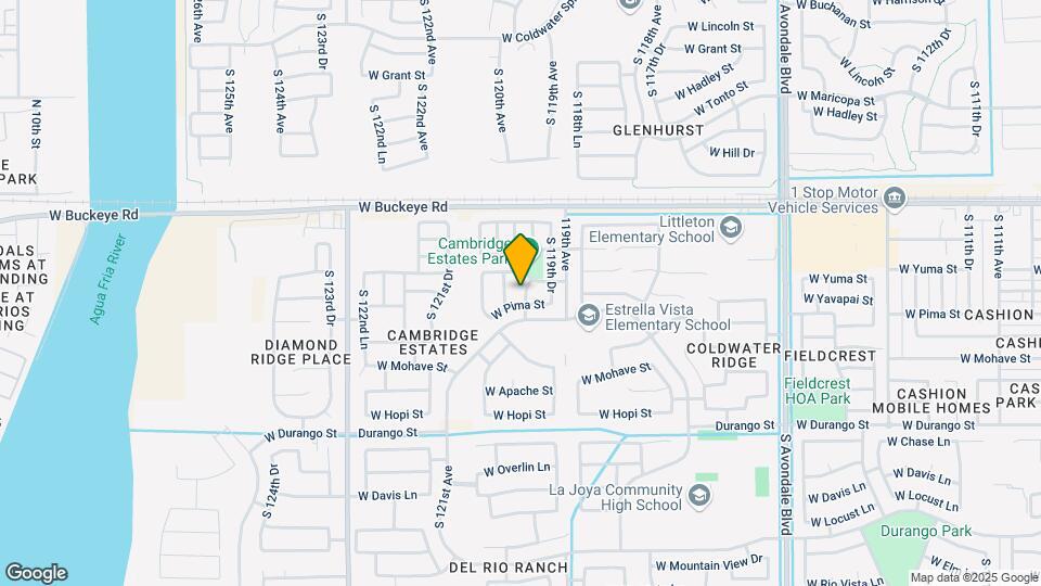 1410 S 119th Ln Map and Location Details