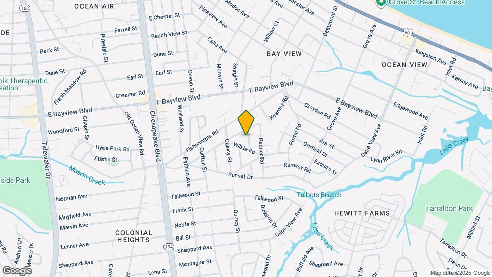 8459 Primrose St Map and Location Details
