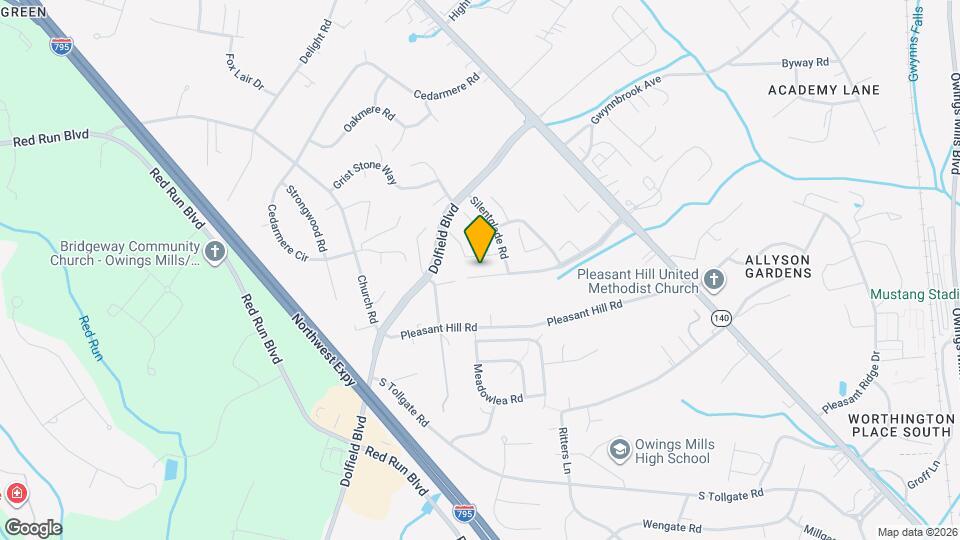 224 Gentlebrook Rd Map and Location Details