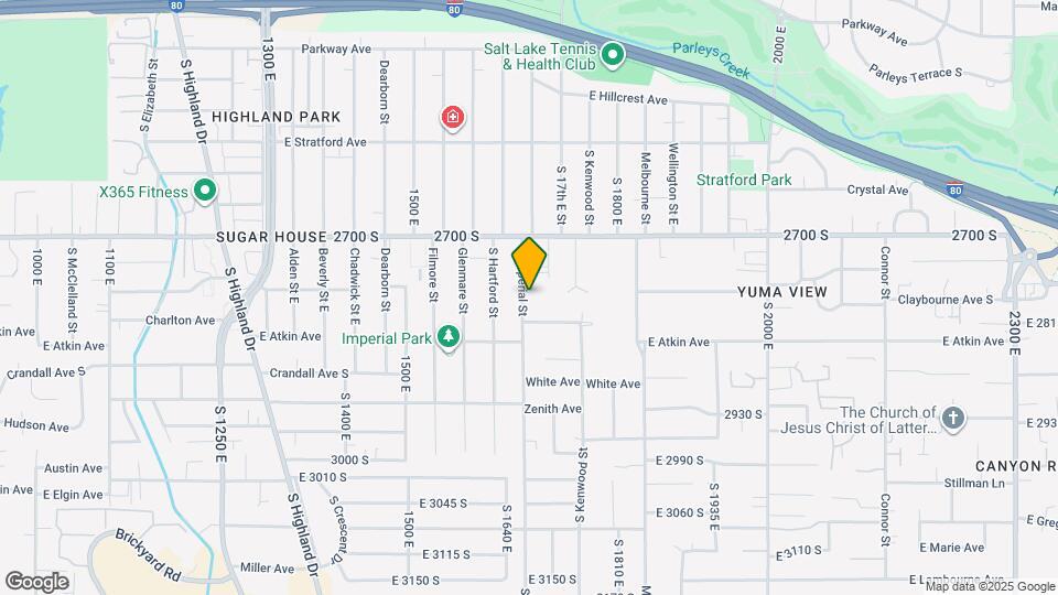 2765 S Imperial St Map and Location Details