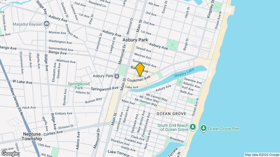 619 Cookman Ave Map and Location Details