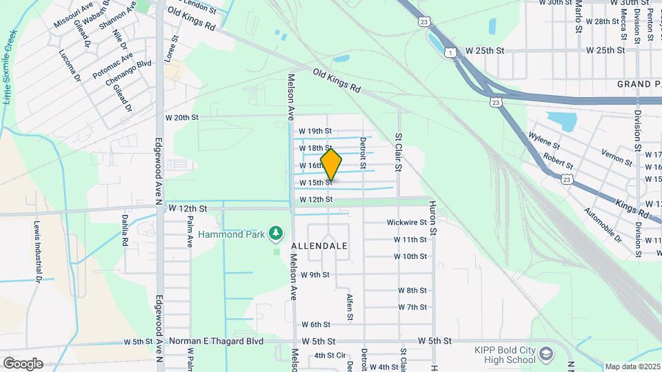 3078 W 15th St Map and Location Details