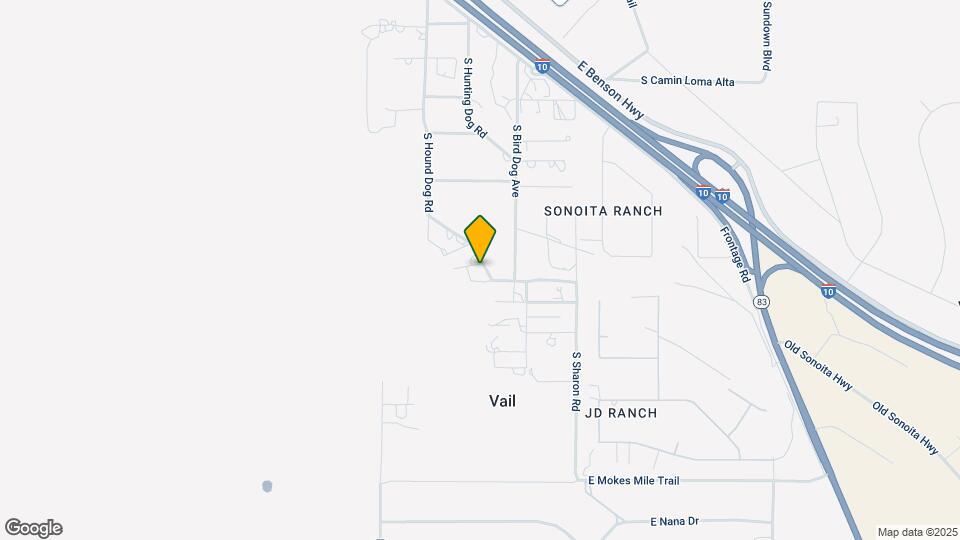 13687 S Hound Dog Rd Map and Location Details