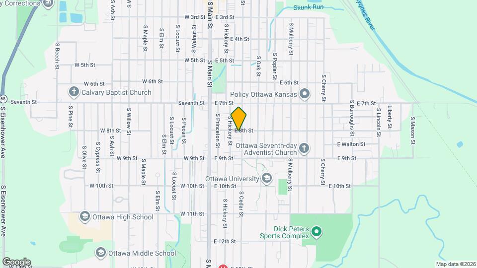 802 S Cedar St, Unit 4 Map and Location Details