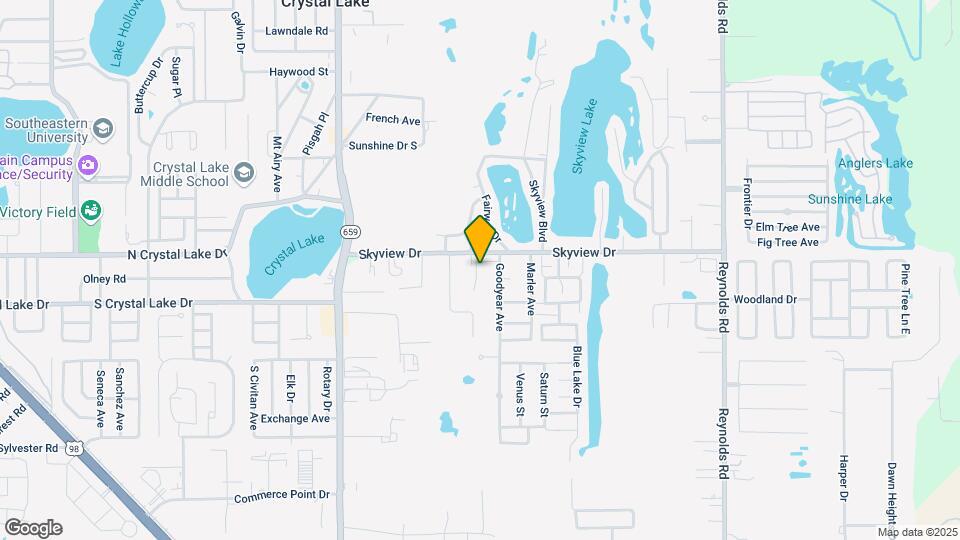 1422 Moonlite Dr Map and Location Details