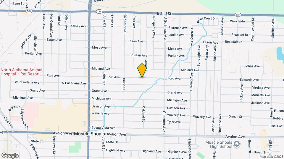 822 Ford Ave Mapa y Detalles de la Ubicación