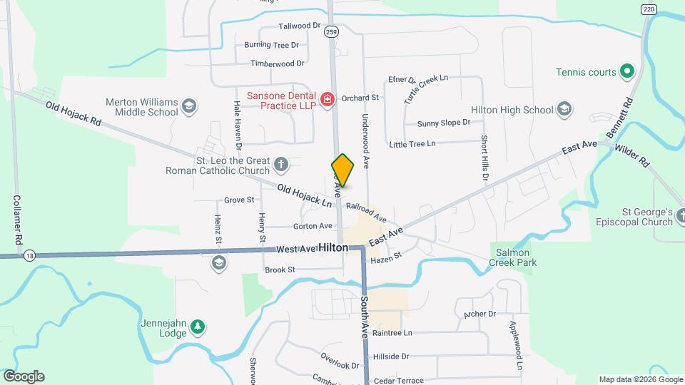 110 Lake Ave, Unit 110 Lake Avenue Up Apt Mapa y Detalles de la Ubicación