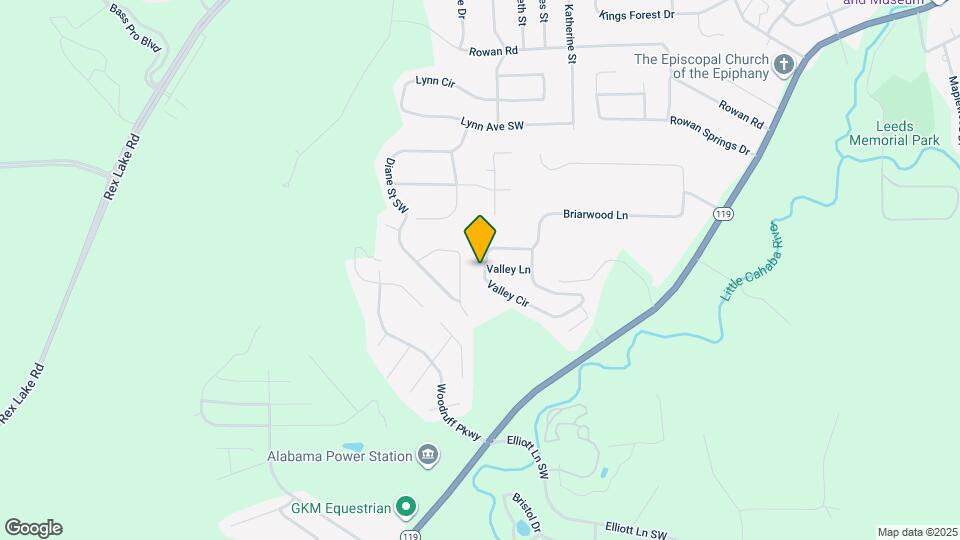 940 Valley Cir Map and Location Details