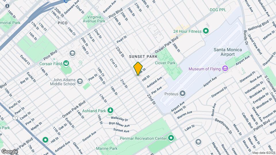 2302 Oak St Map and Location Details