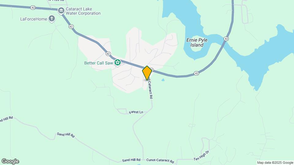 10601 Cunot-Cataract Rd Map and Location Details