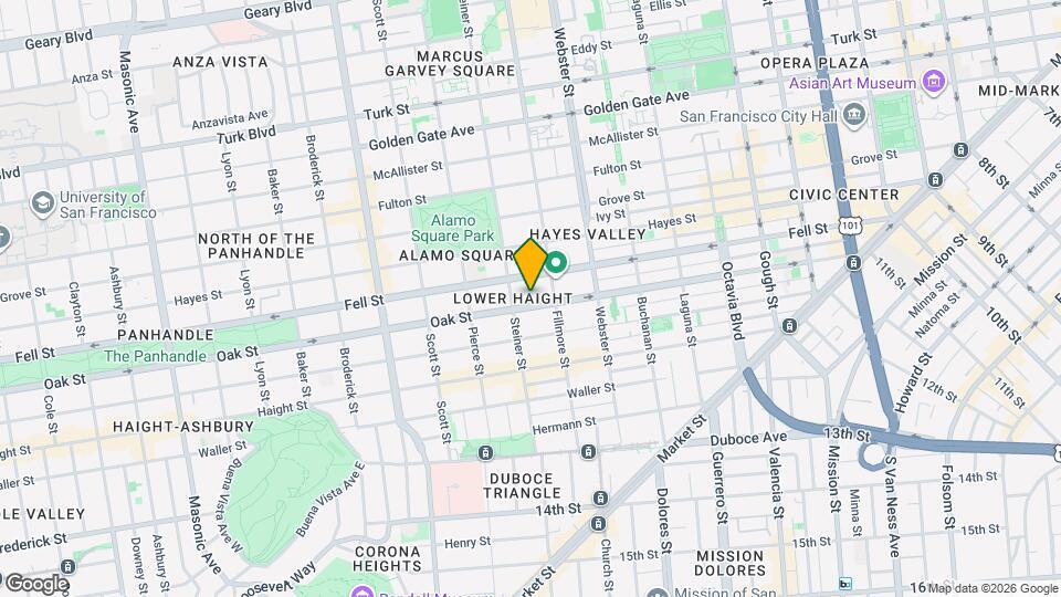 758 Oak St Map and Location Details