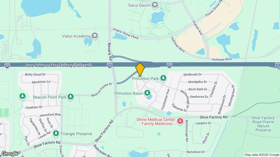 2154 Yale Cir Map and Location Details