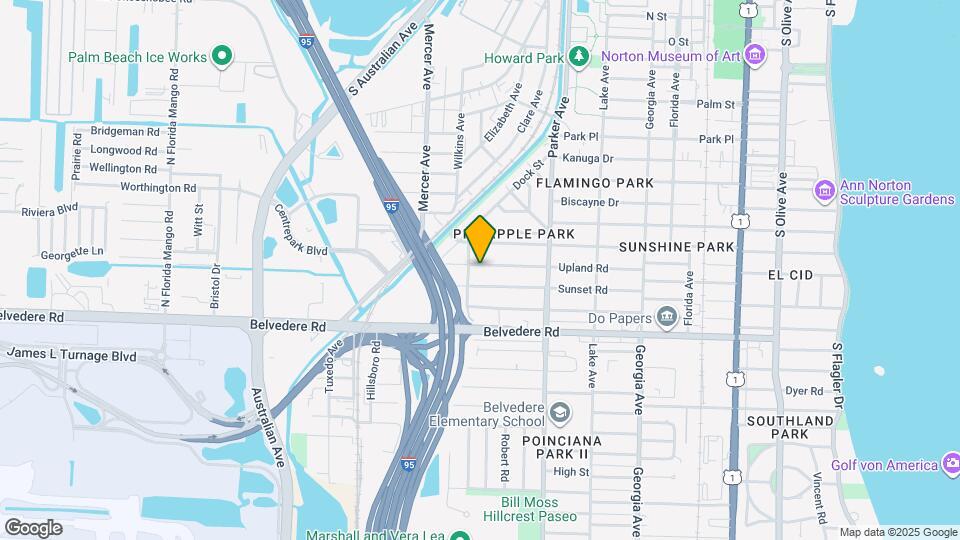 1026 Upland Rd Map and Location Details