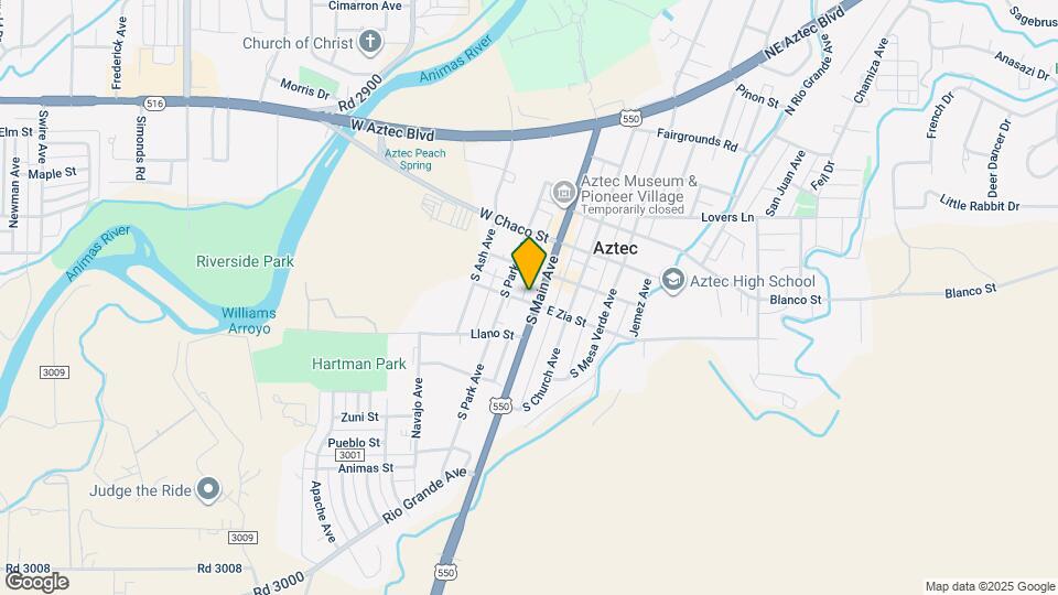 221 S Main Ave Map and Location Details