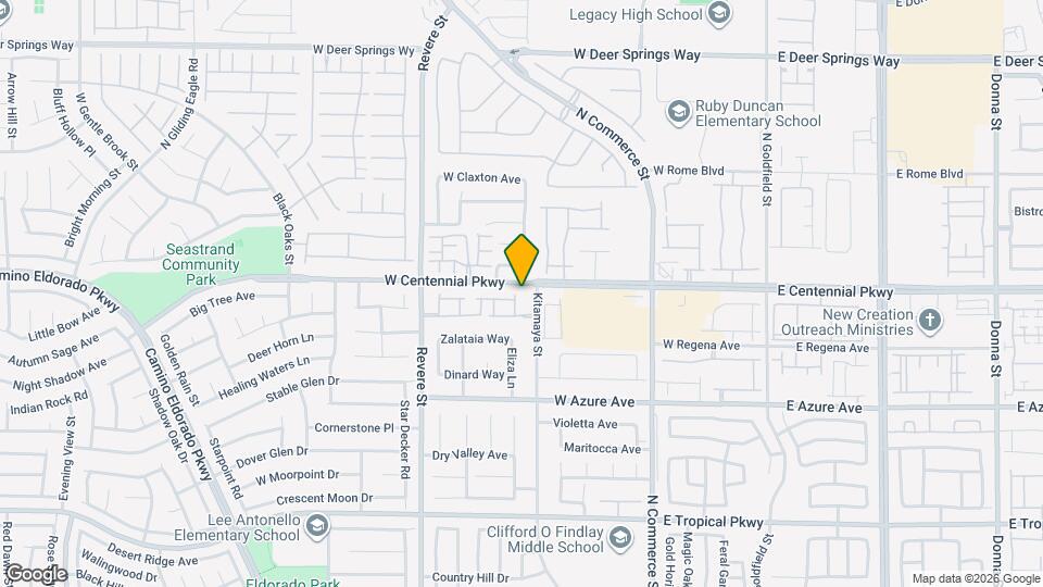 6344 N Tim English St Map and Location Details