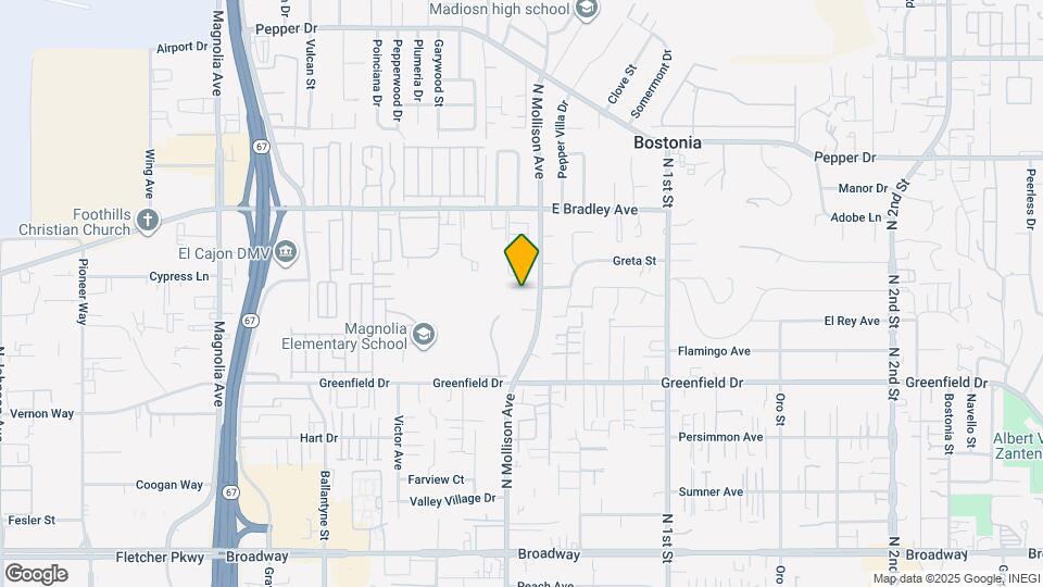 927 Spinel Ave Map and Location Details