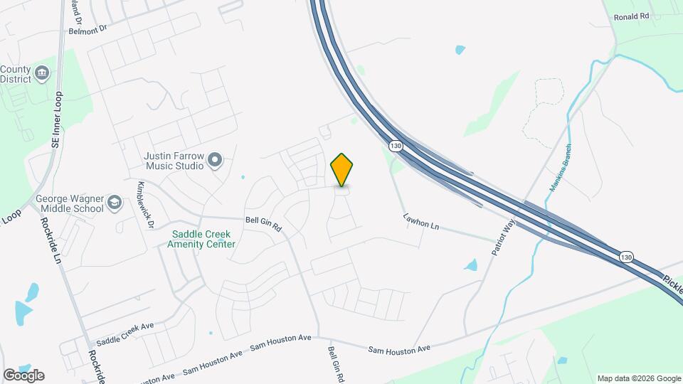 3509 Gooseneck LN Mapa y Detalles de la Ubicación