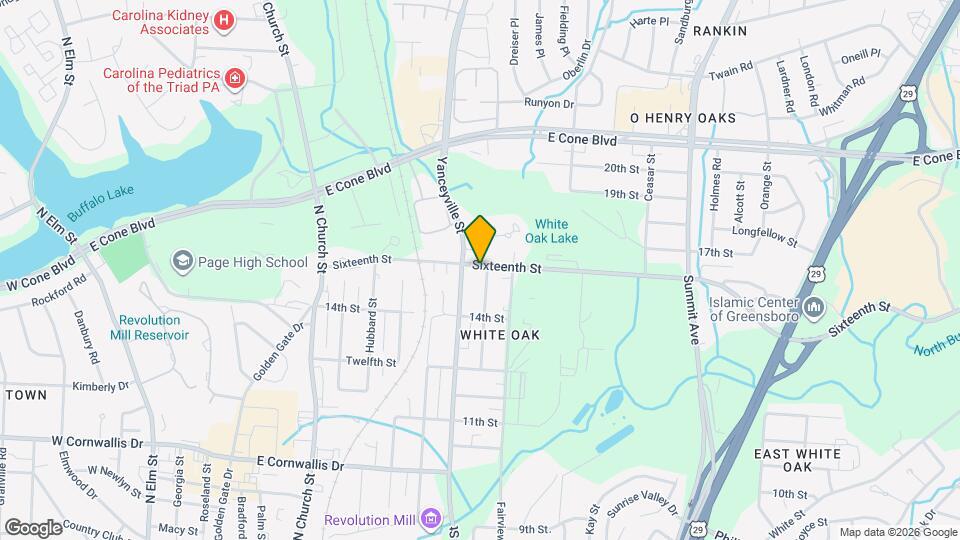 1204 Sixteenth St Map and Location Details