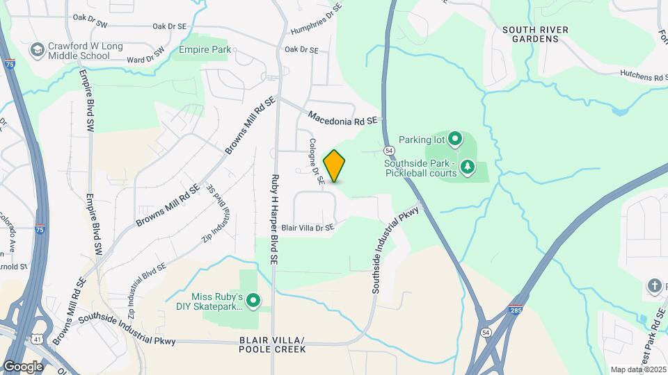 3375 Villa Cir SE Map and Location Details